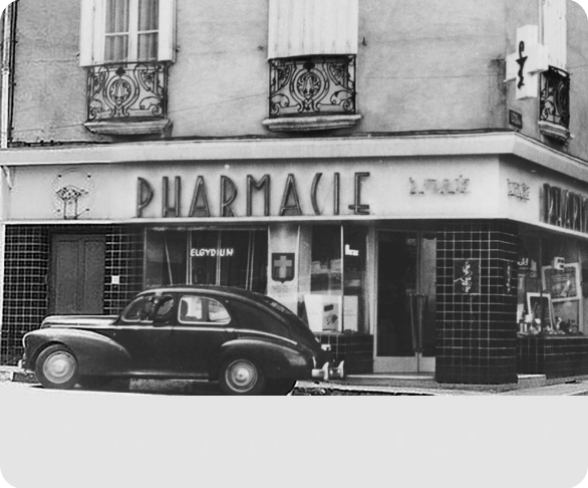1. Pharmacie Pierre Fabre, années 1950
