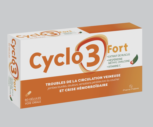 Nouveau packaging Cyclo 3 fort